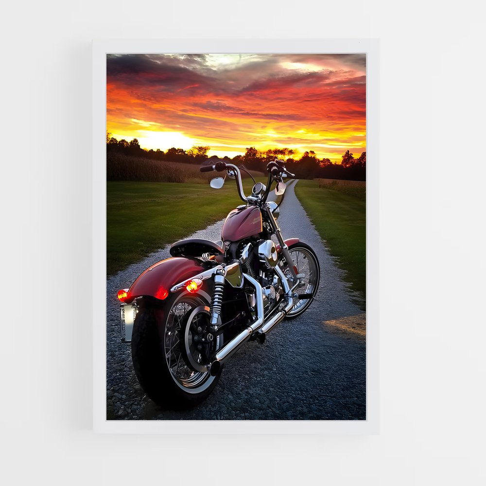Poster Harley Davidson iconique – affiche Harley-Davidson (vue 3)